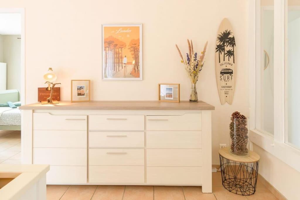 New Charmante Maison Proche Ocean Biscarrosse Eksteriør bilde